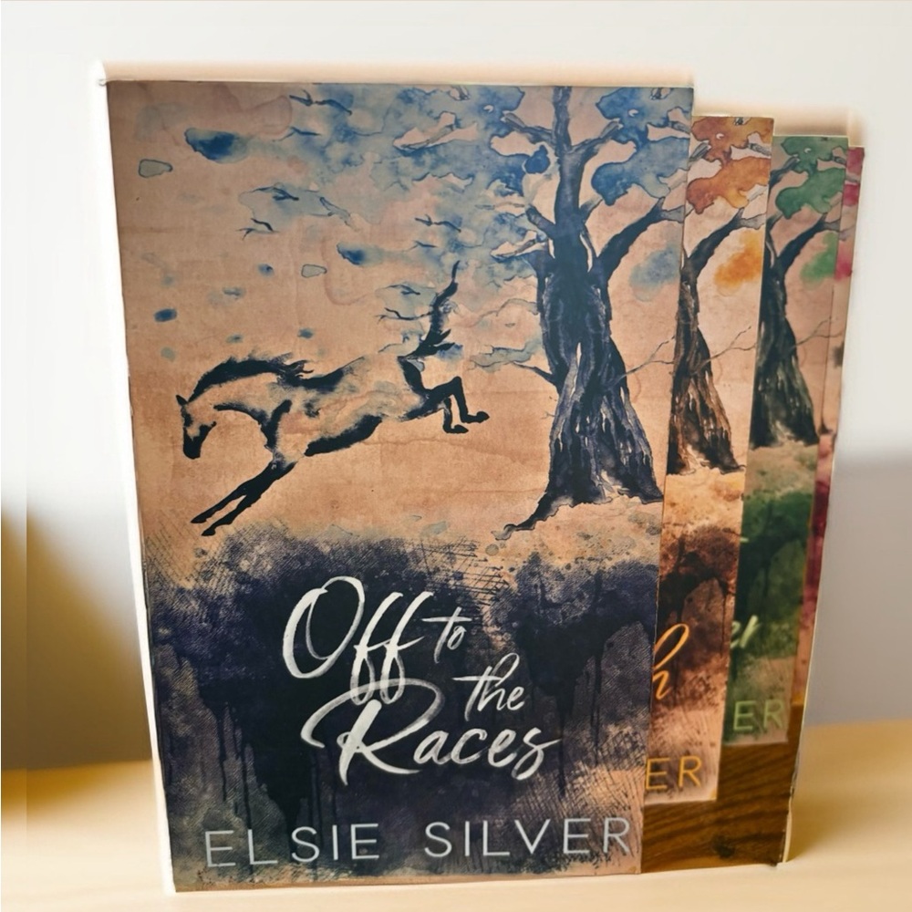 Artistic 'Off to the Races' Book Set